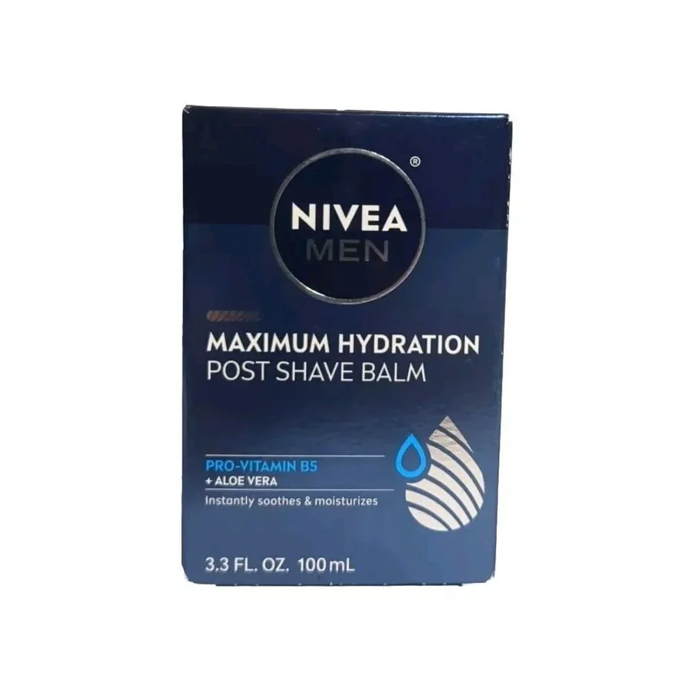 NEW NIVEA MEN POST SHAVE BALM MAXIMUM HYDRATION, 3.3 oz (1 pc)